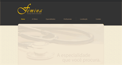 Desktop Screenshot of feminaindaiatuba.com.br