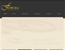 Tablet Screenshot of feminaindaiatuba.com.br